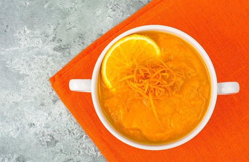 Dès 10/12 mois : Souper - Carottes à l'orange et semoule à l'indienne Texture "Lisse" DLC 09/06/2025